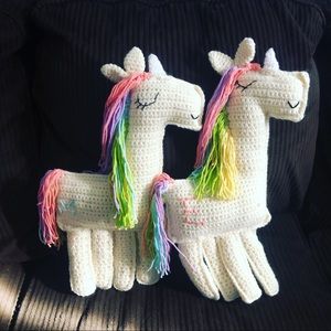 Crochet unicorn